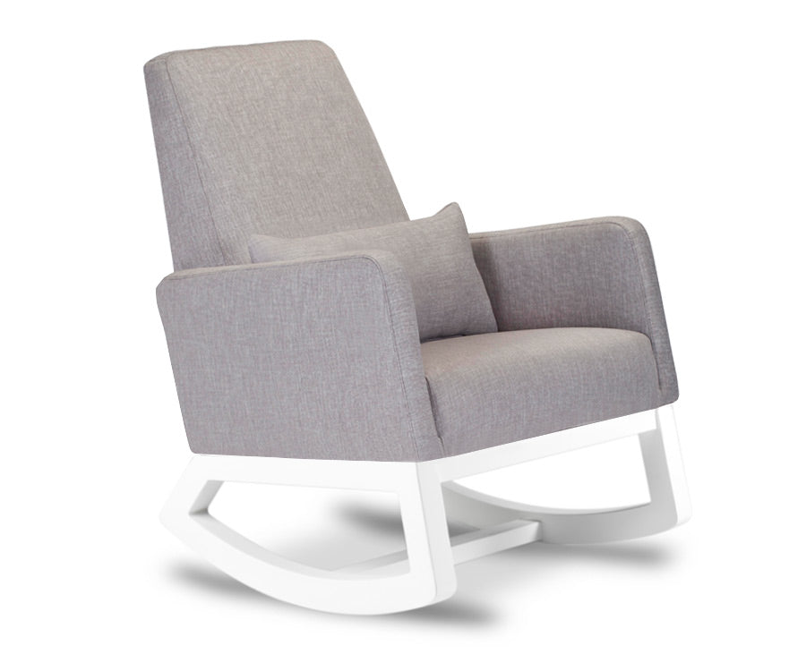 white glider rocker