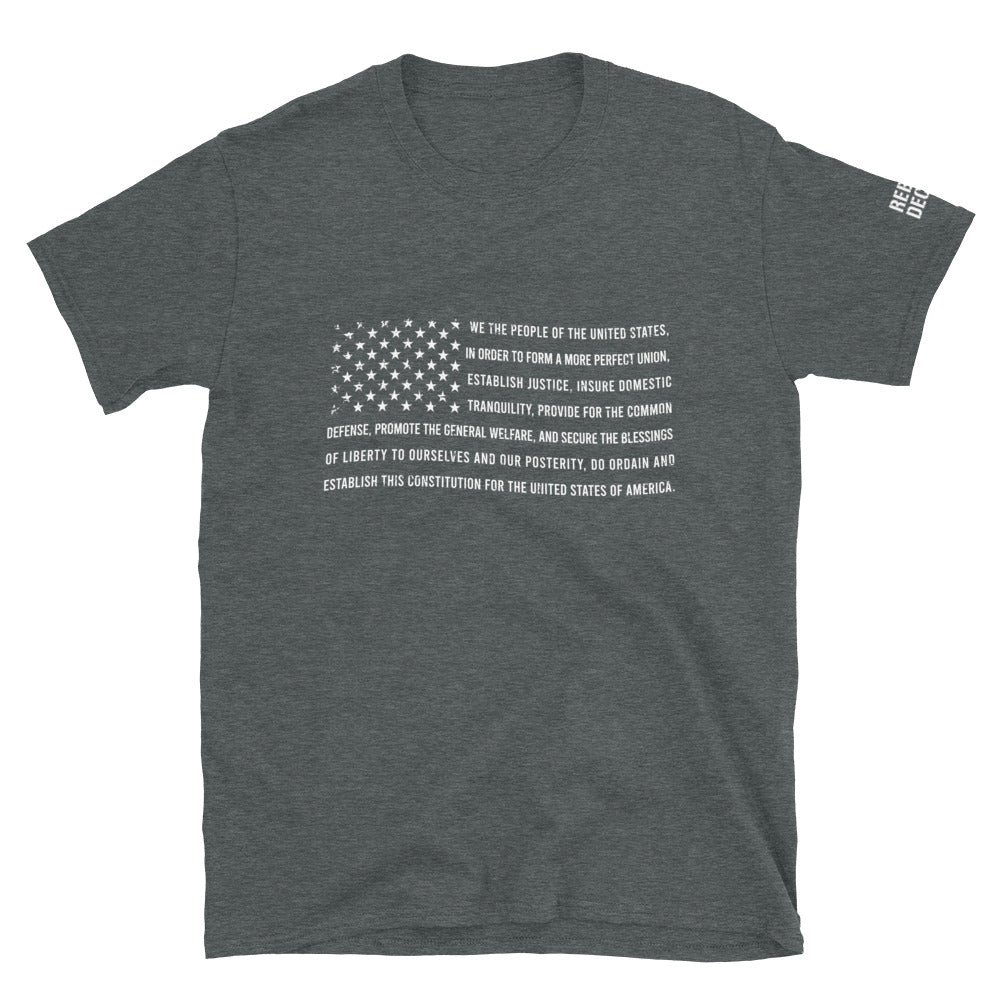 Constitution Flag Men's T-Shirt – Rebel Decal