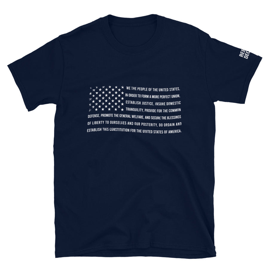 Constitution Flag Men's T-Shirt – Rebel Decal