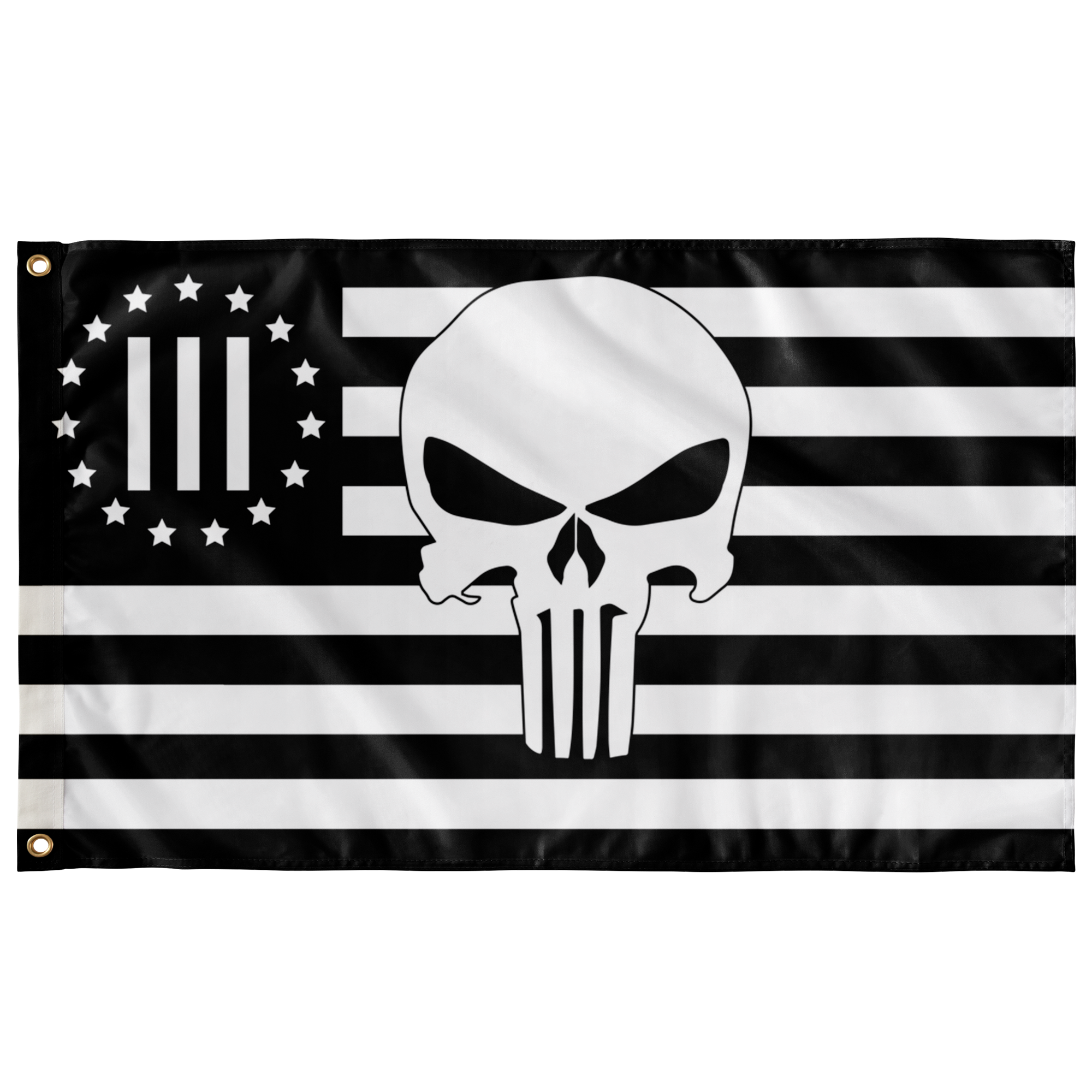 Punisher Flag Decal | tunersread.com