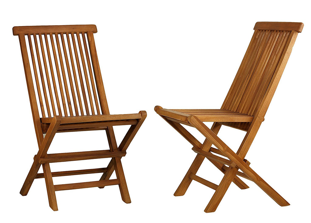 Ala Teak Wood Indoor Outdoor Folding Teak Chair Set Of 2 Chairs ALA   81CJnL2PSjL. SL1500 1024x1024 