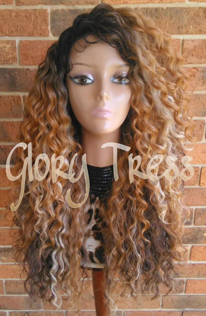 curly blonde wigs for sale