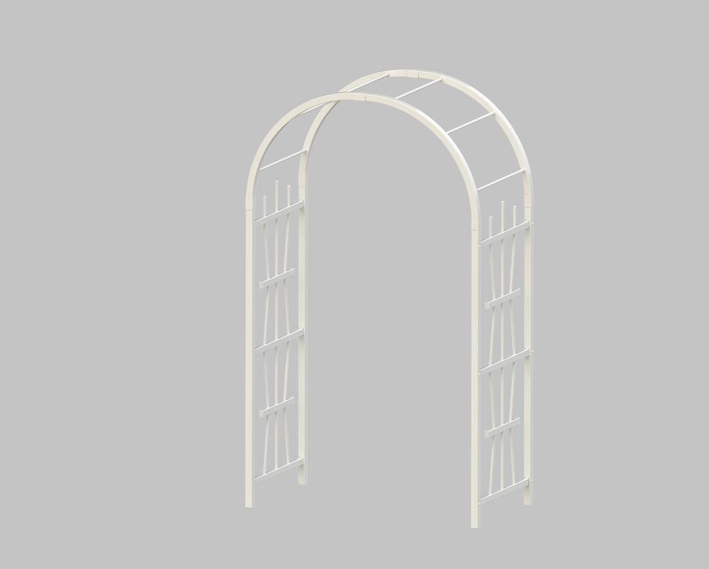 Madison Vinyl Arbor - White | Quality Accents