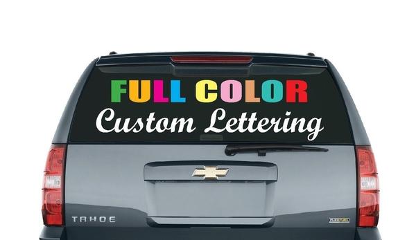 Vinyl Lettering - Cincinnati Ohio Signs, Graphics, & Printing - Decal  Impressions