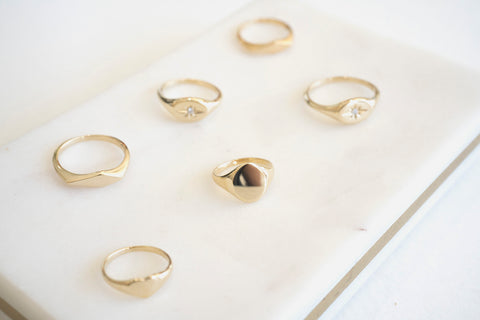 14k signet rings, 14k signet ring, ladies signet rings, modern signet rings, what is a signet ring, history of a signet ring