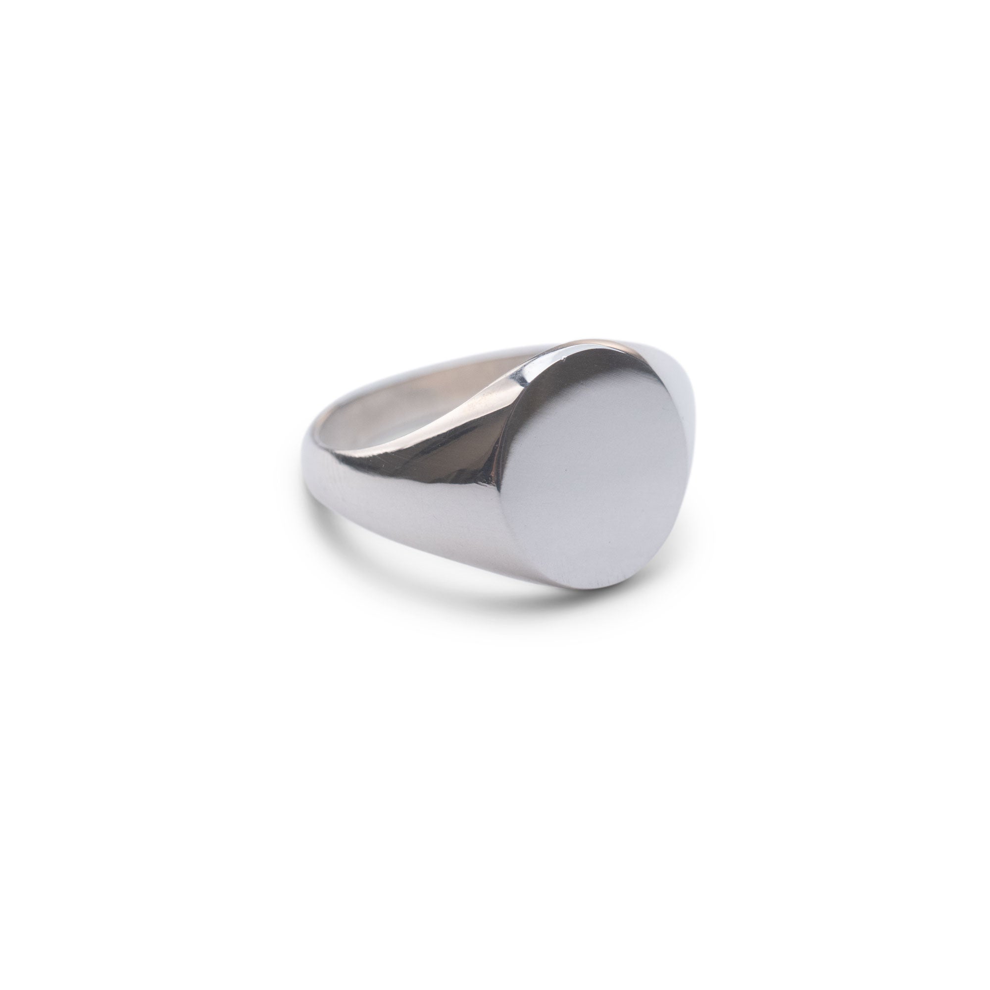 Image of Silver Large Signet Ring