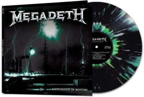 Megadeth - Unplugged In Boston (Green & Black Splatter) – Gimme Radio