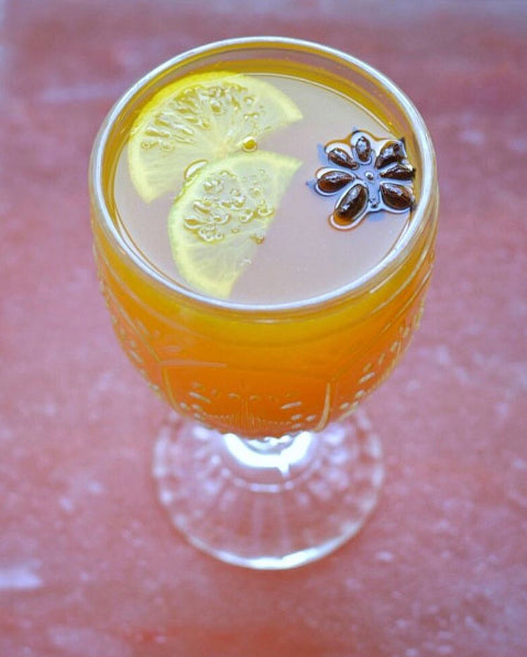 Enjoy this warm and spicy hot toddy, sure to keep spirits bright! Photo © Jess Donaldson / Rare Bird Sweets