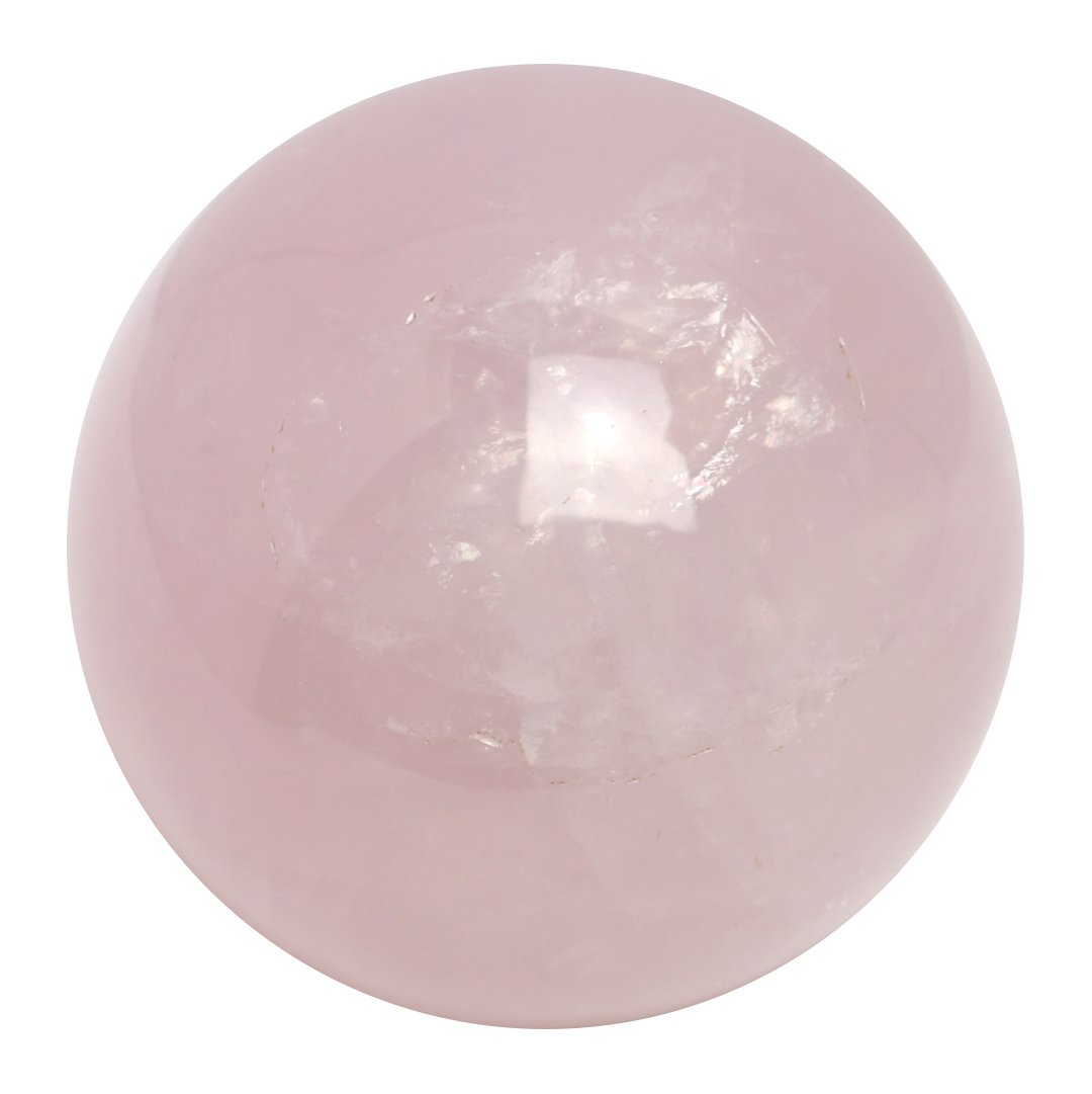 65 mm rose quartz sphere