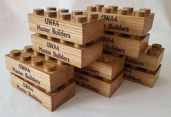 wooden lego