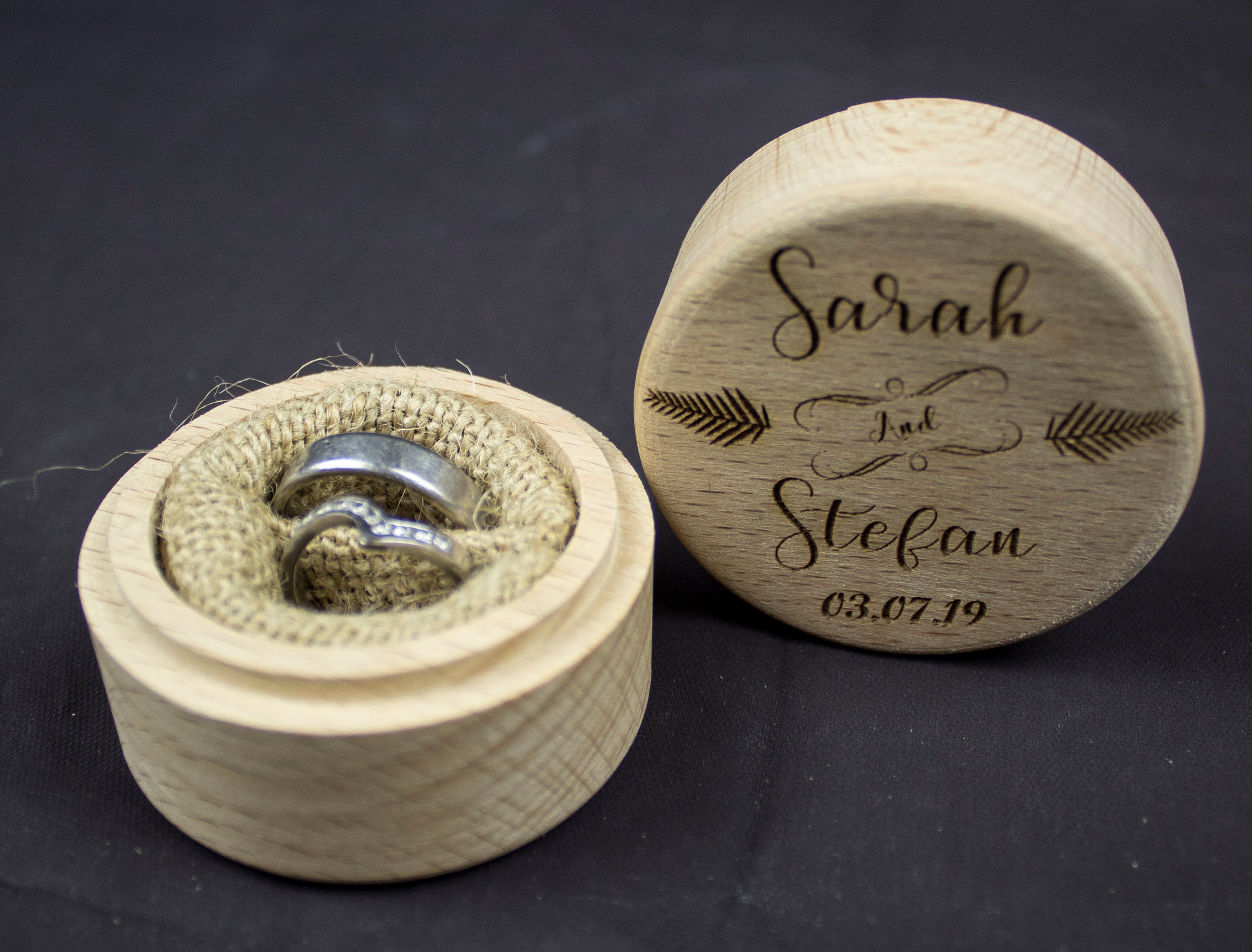 wedding ring box