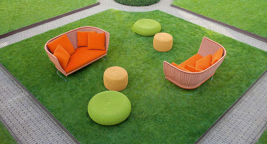 paola lenti boston casa design outdoor furniture nido pouf