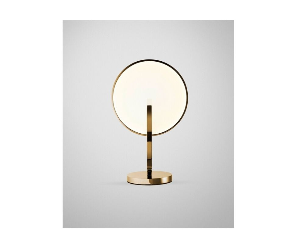 Eclipse Table Lamp Gold | Lee Broom | Casa Design Group