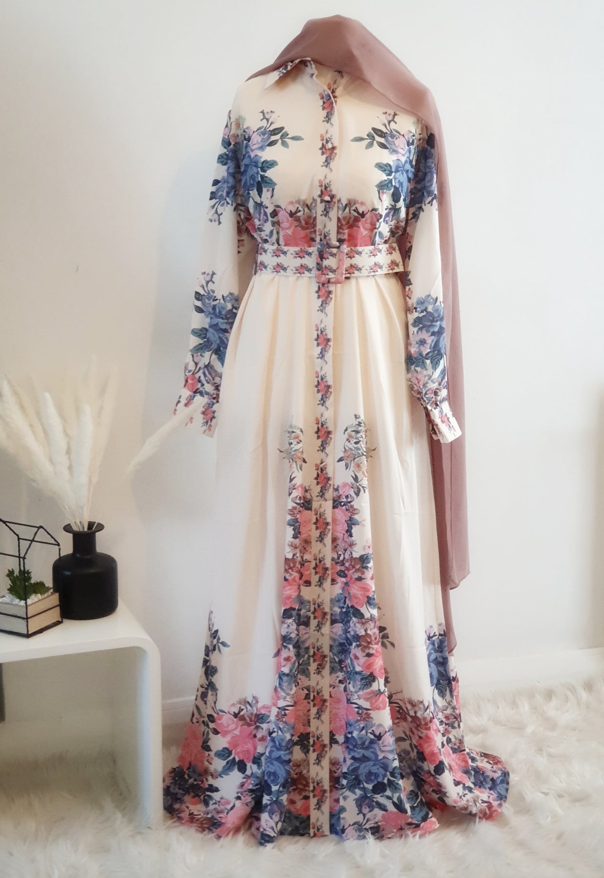 Lameesa Maxi Loose Shirt Dress Abaya - diff colours | Abaya Topia