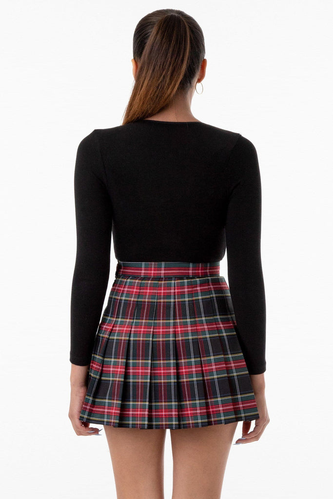 RGB300P - Plaid Tennis Skirt – Los Angeles Apparel