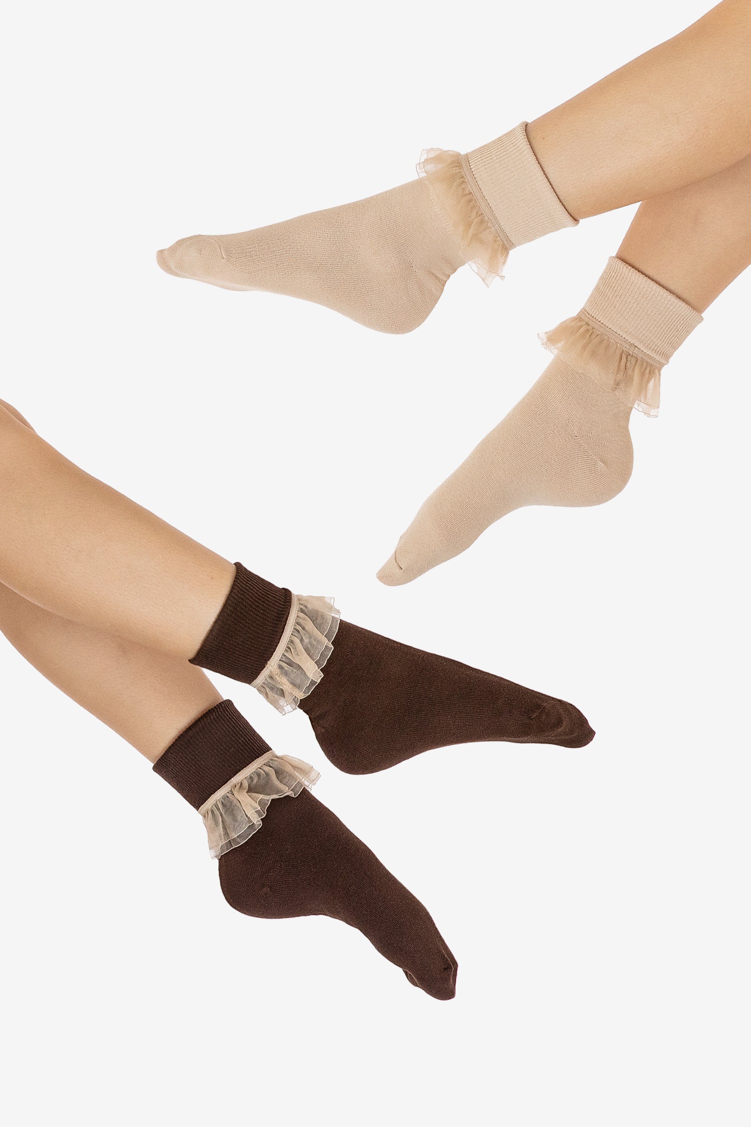 Verouderd Resistent rekruut AKLSOCK-L2 - 2-Pack Girly Lace Ankle Sock – Los Angeles Apparel