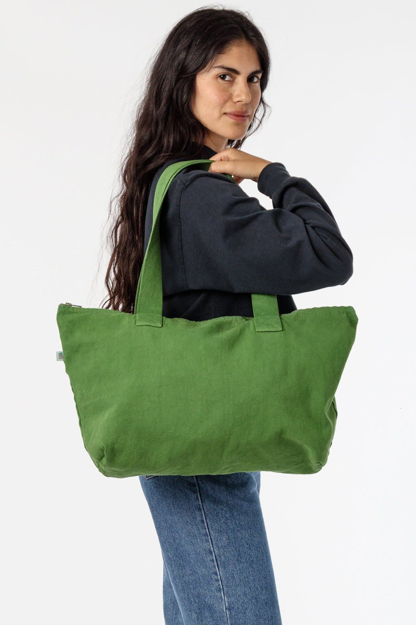 Download BD06 - Carry All Zip Tote - Los Angeles Apparel