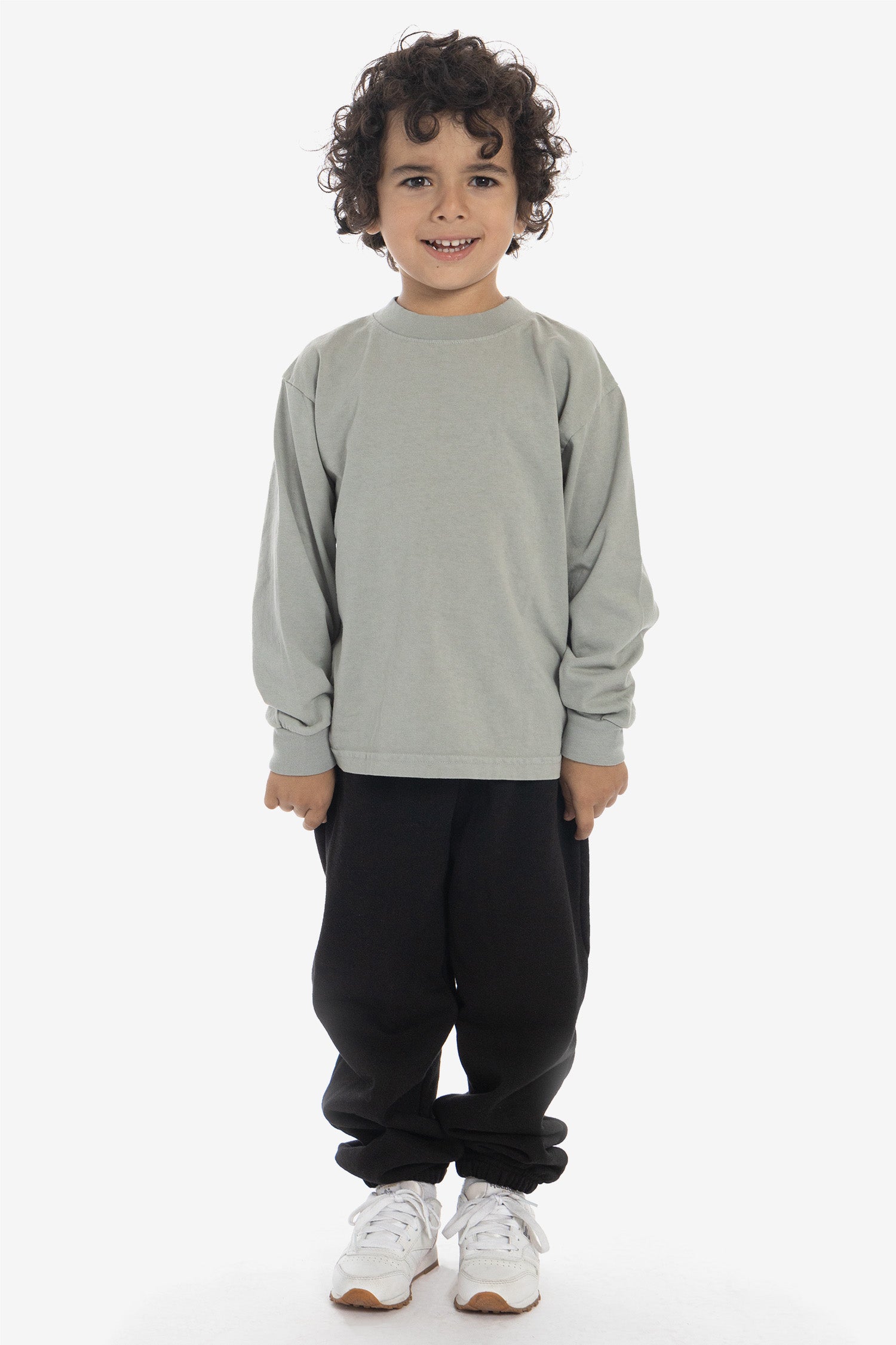 HF107GD - Kids Heavy Fleece Garment Dye Crew Sweatshirt – Los