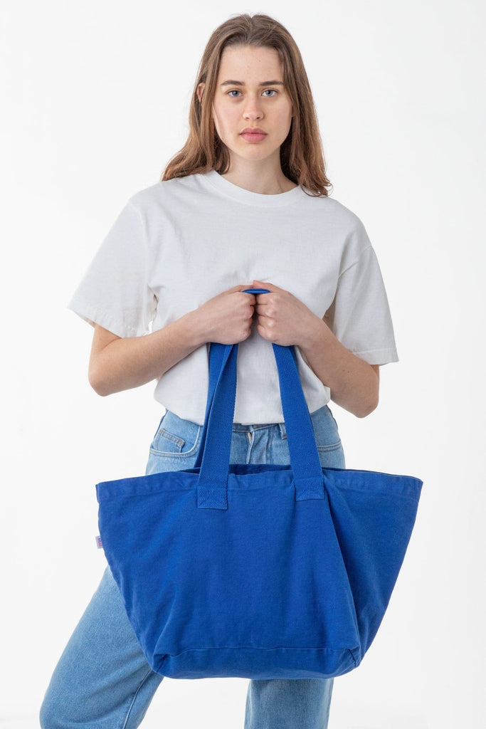 Download BD07 - Bull Denim Essential Tote Bag - Los Angeles Apparel