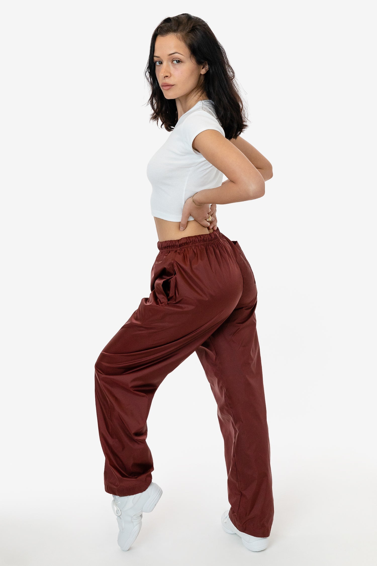 RNF405 Unisex - Nylon Taffeta Lined Track Pant – Los Angeles Apparel