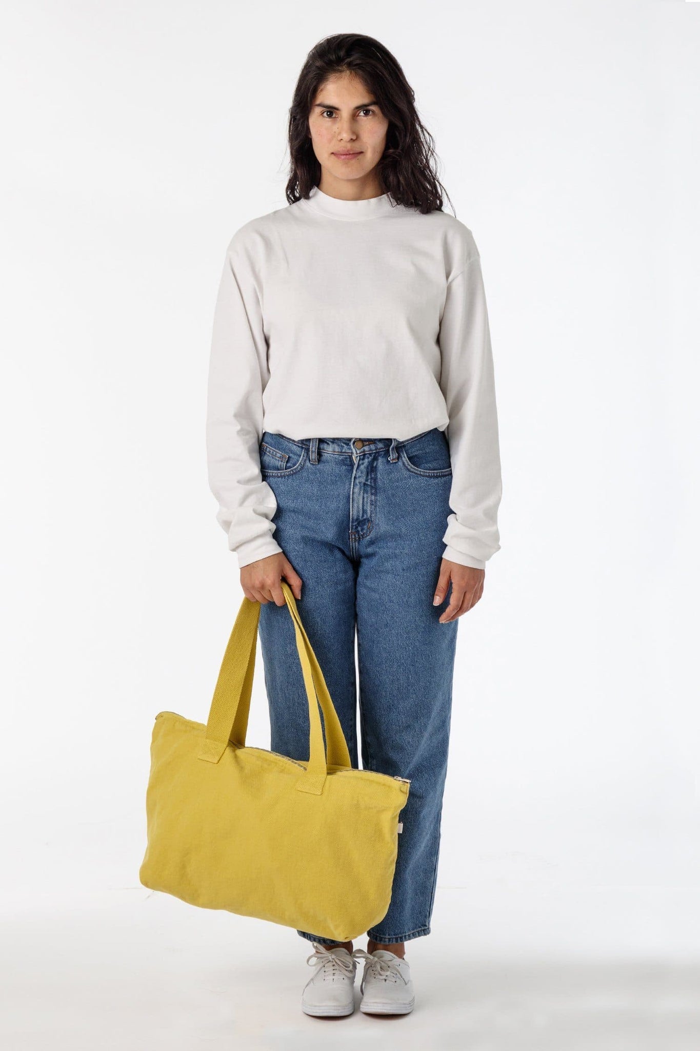 Download BD07 - Bull Denim Essential Tote Bag - Los Angeles Apparel