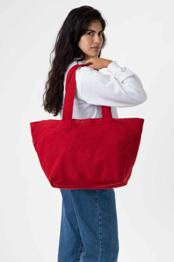 Download BD07 - Bull Denim Essential Tote Bag - Los Angeles Apparel