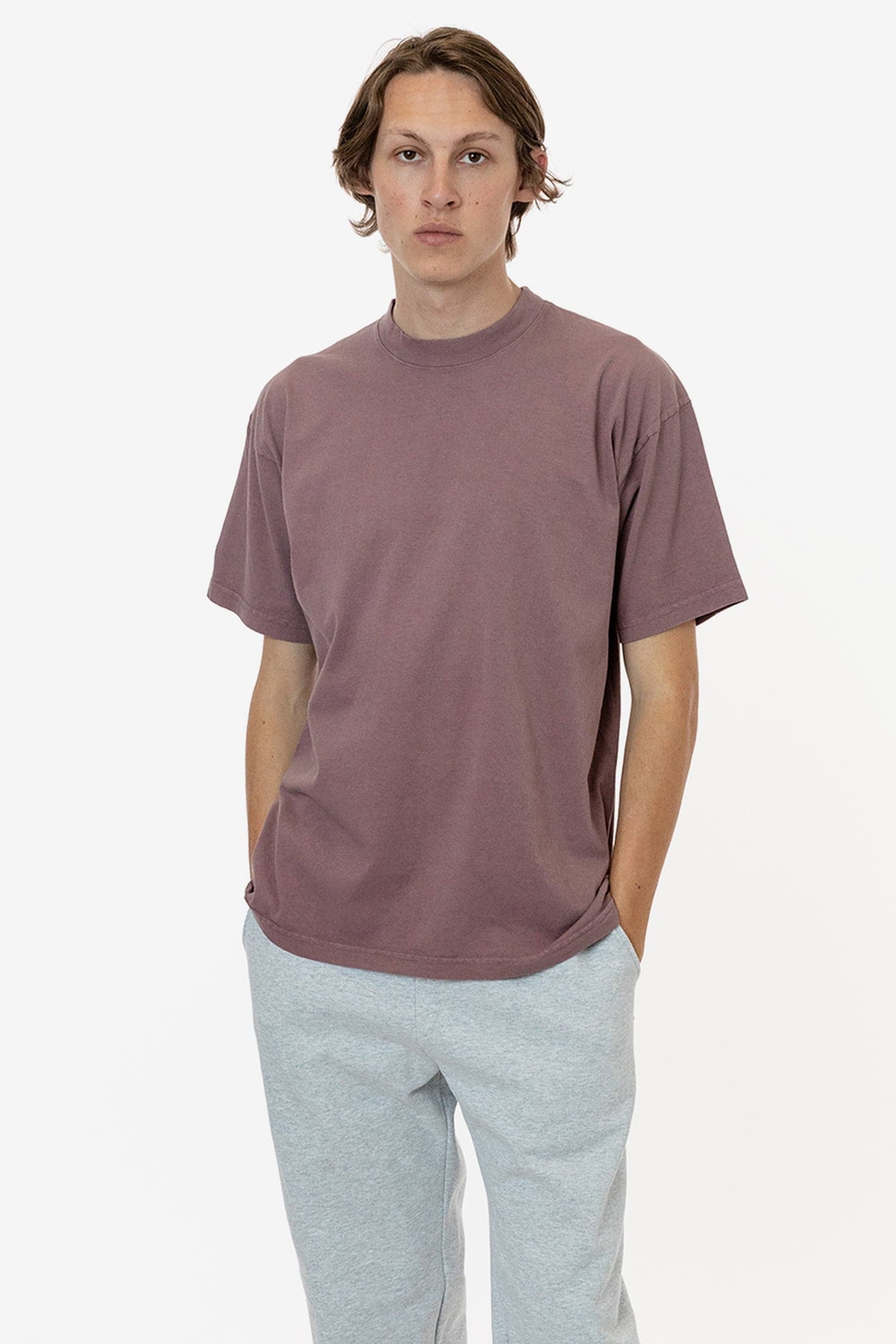 1801GD - 6.5oz Garment Dye Crew Neck T-Shirt (New & Now) – Los