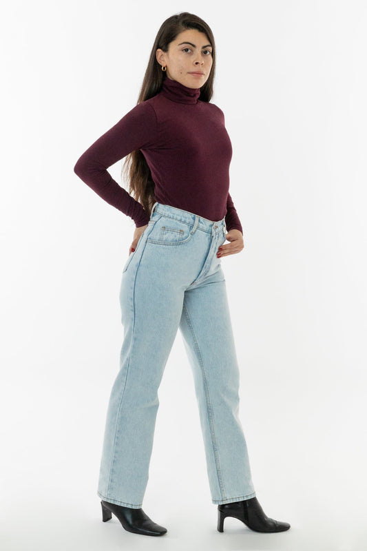 RDNW09 - High Waisted Wide Leg Denim Jean – Los Angeles Apparel