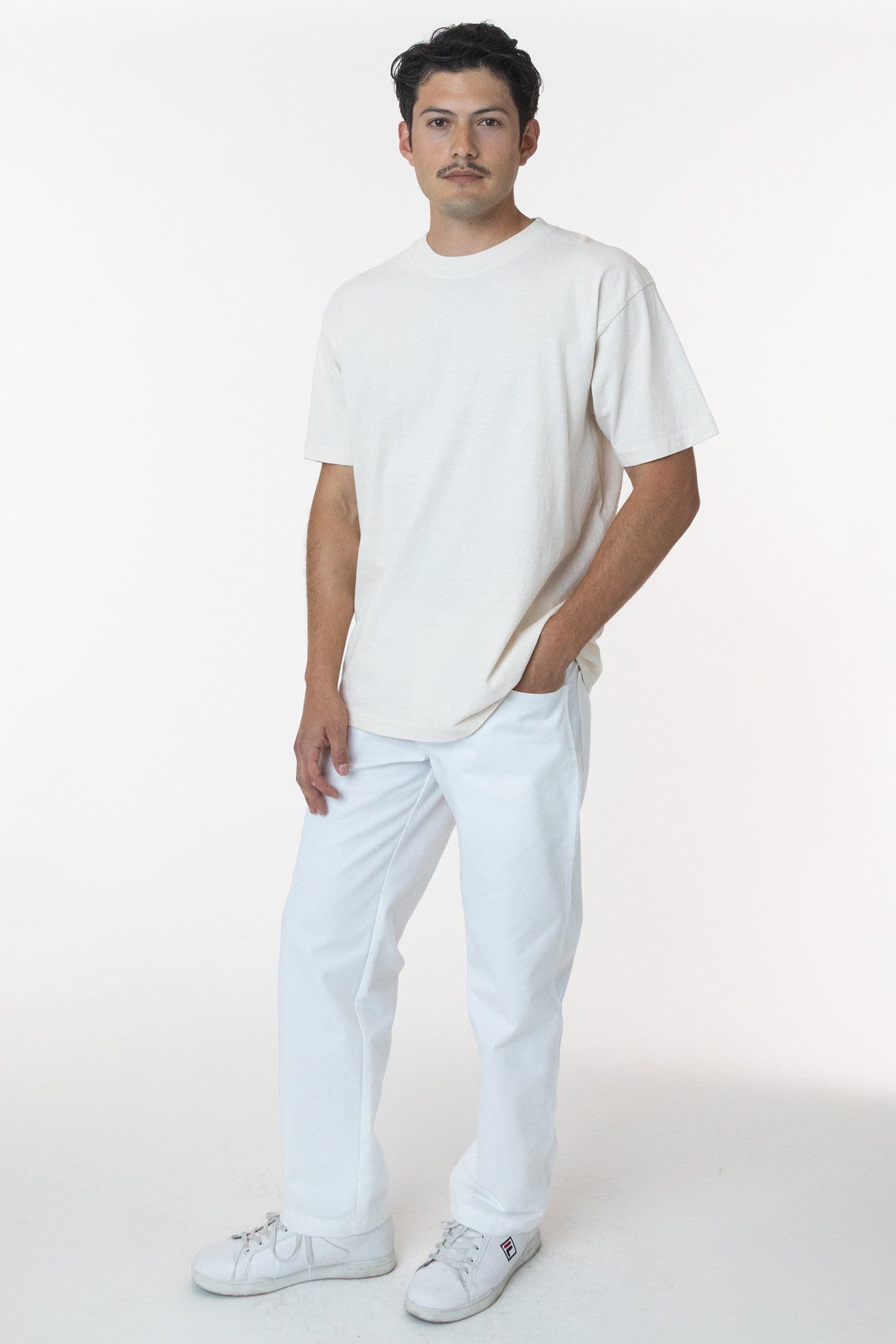 RTWL01 - Twill Work Pants White – Los Angeles Apparel