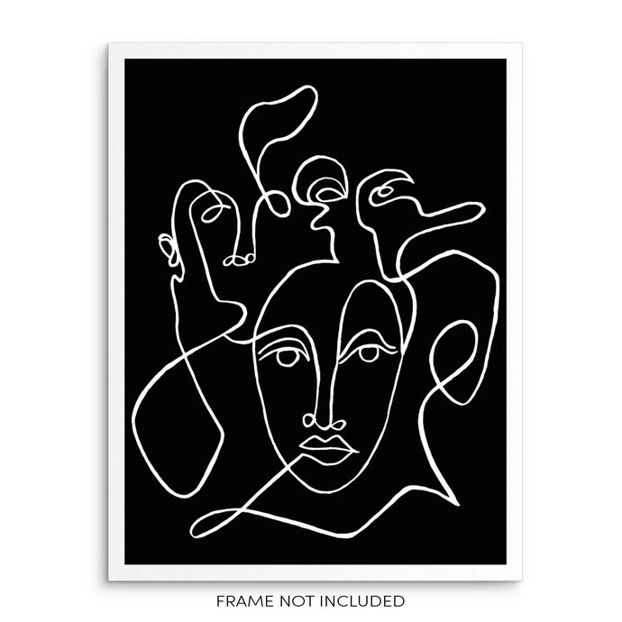 Sincerely Not Modern Abstract And Line Drawing Wall Art Prints