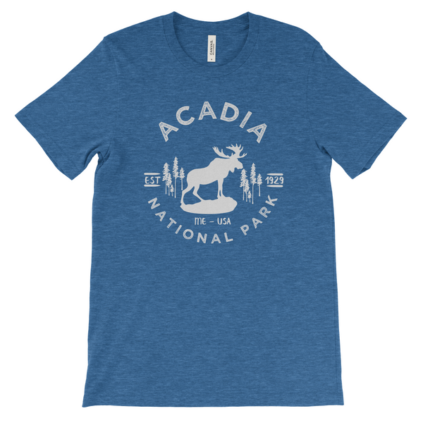 Acadia National Park Adventure Unisex Bella Canvas Tshirt – The ...