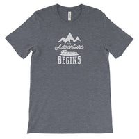 The Adventure Begins National Park Tshirt – The National Park Store