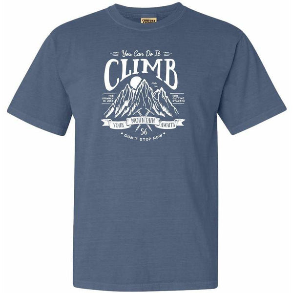 Climb Your Mountain Adventure Comfort Colors T Shirt – The National ...