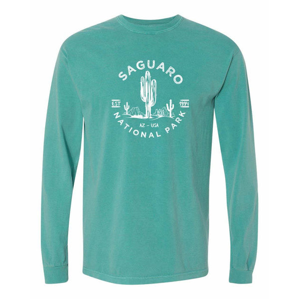 Saguaro National Park Comfort Colors Long Sleeve T Shirt – The National ...