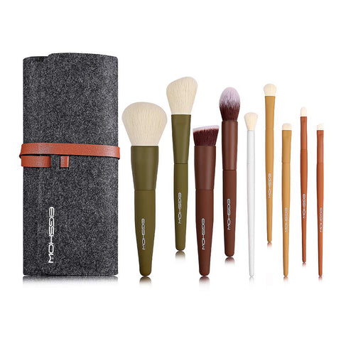 CHIC SERIES-18PCS MINI MAKEUP BRUSH KIT-SHADED SPRUCE – EIGSHOW Beauty