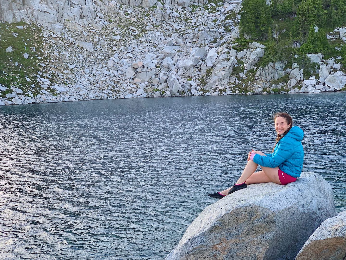 Tristan Backpacking trip to thunder mountain lakes