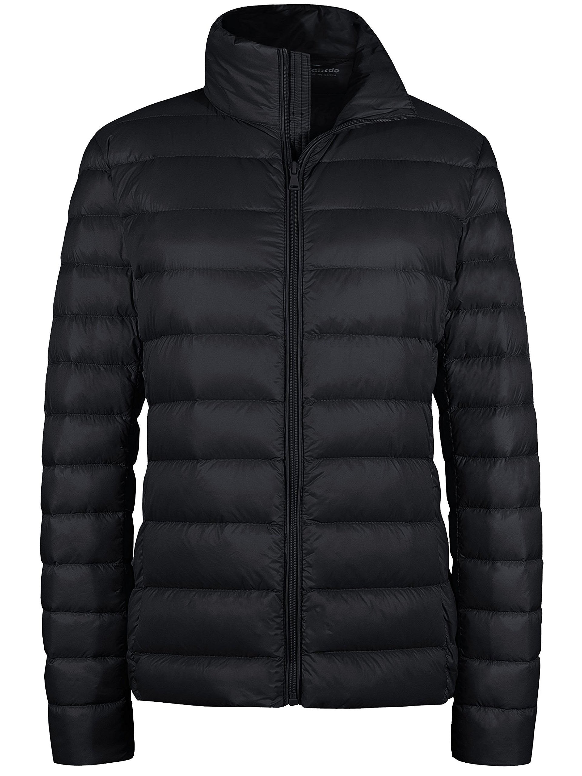 white packable down jacket