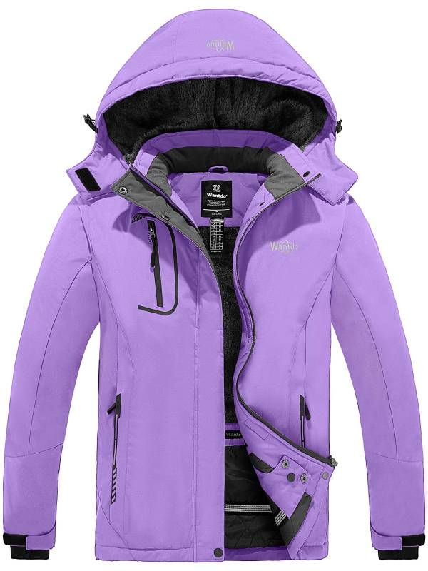 Women's Waterproof Winter Coat Ski Jacket & Snow Rain Jacket with Hood