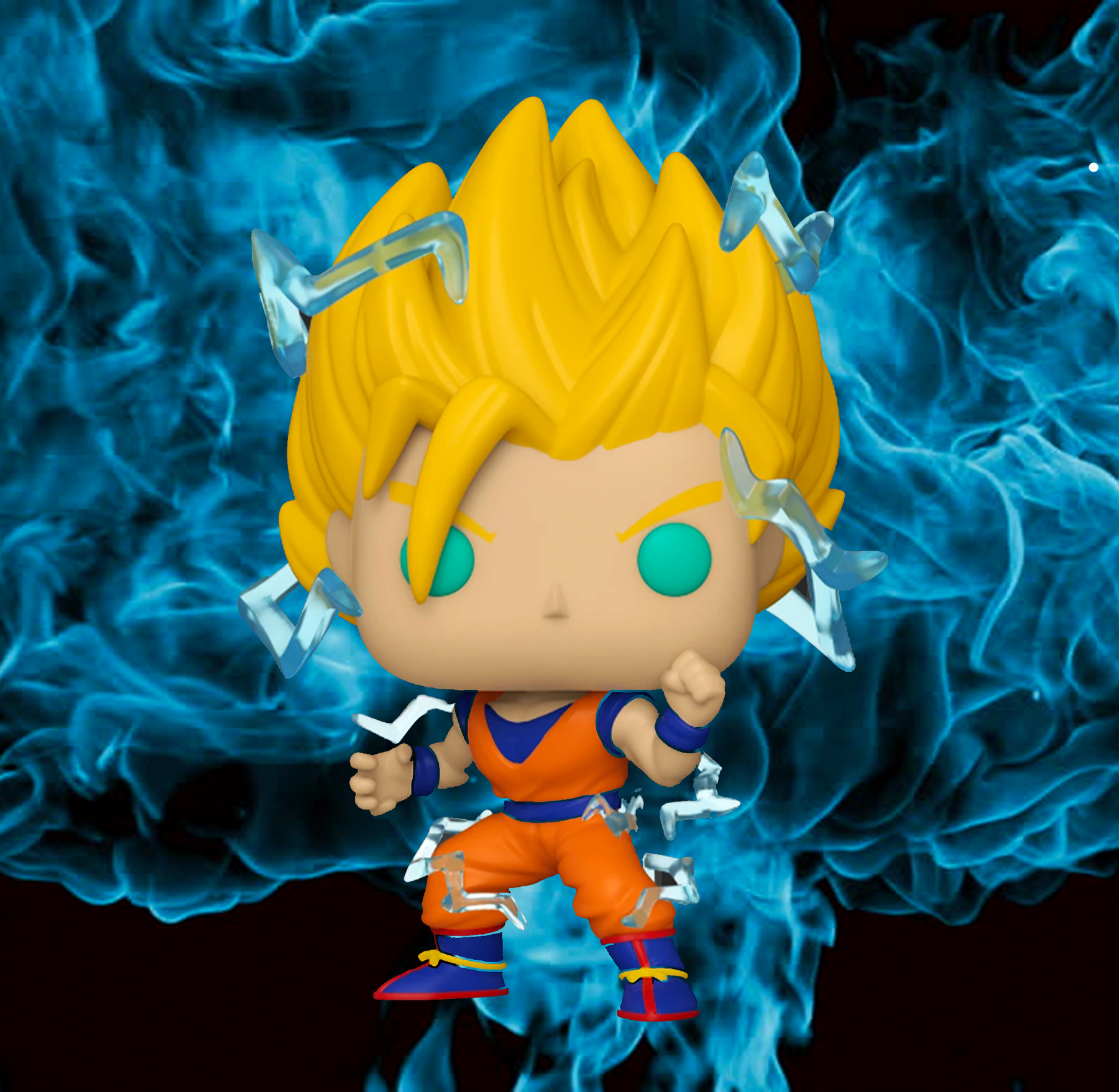 Dragon Ball Z Funko Pop Super Saiyan 2 Goku With Energy 865 Big Apple Collectibles