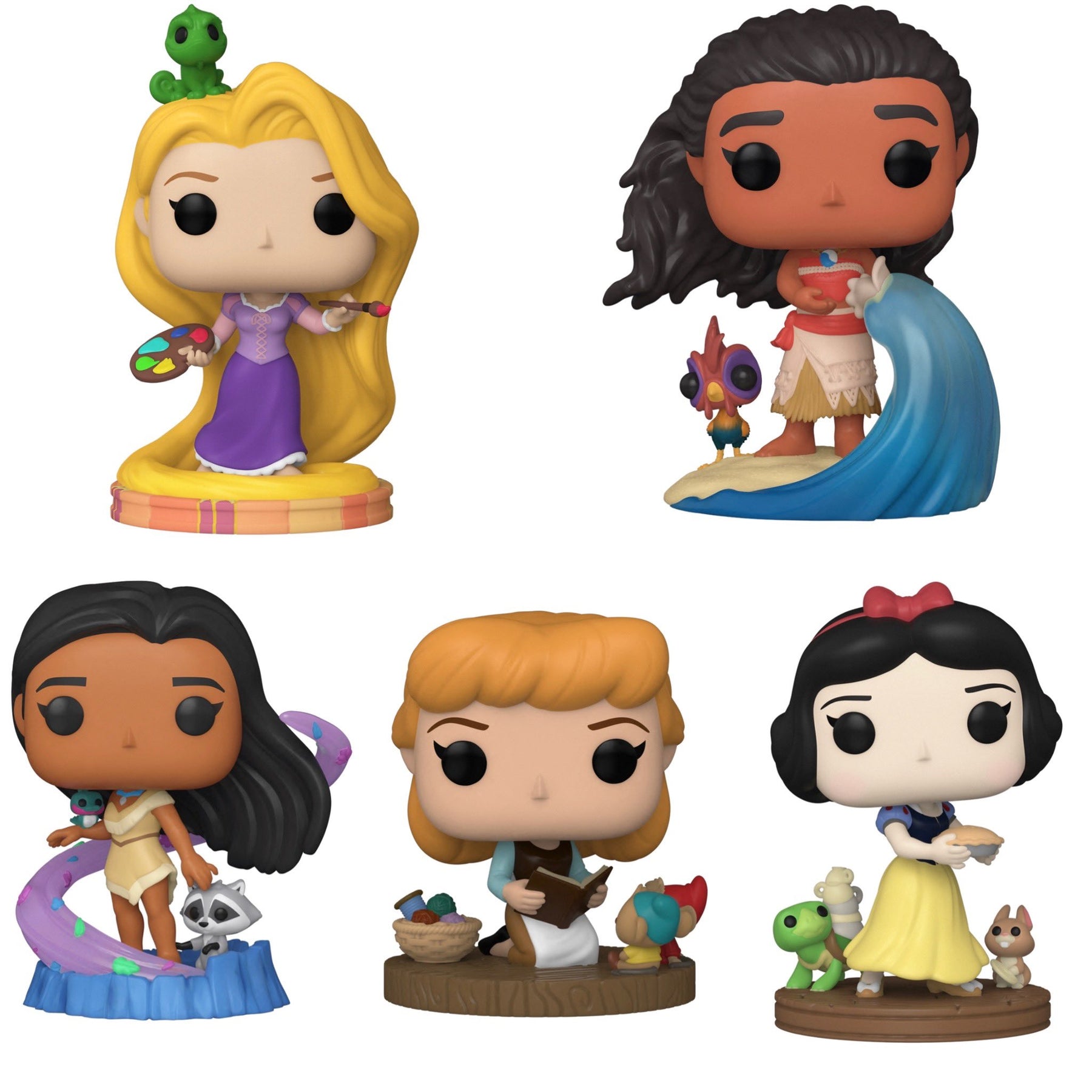 Disney Ultimate Princess Funko Pop! Set of 5 (Series 2) (PreOrder