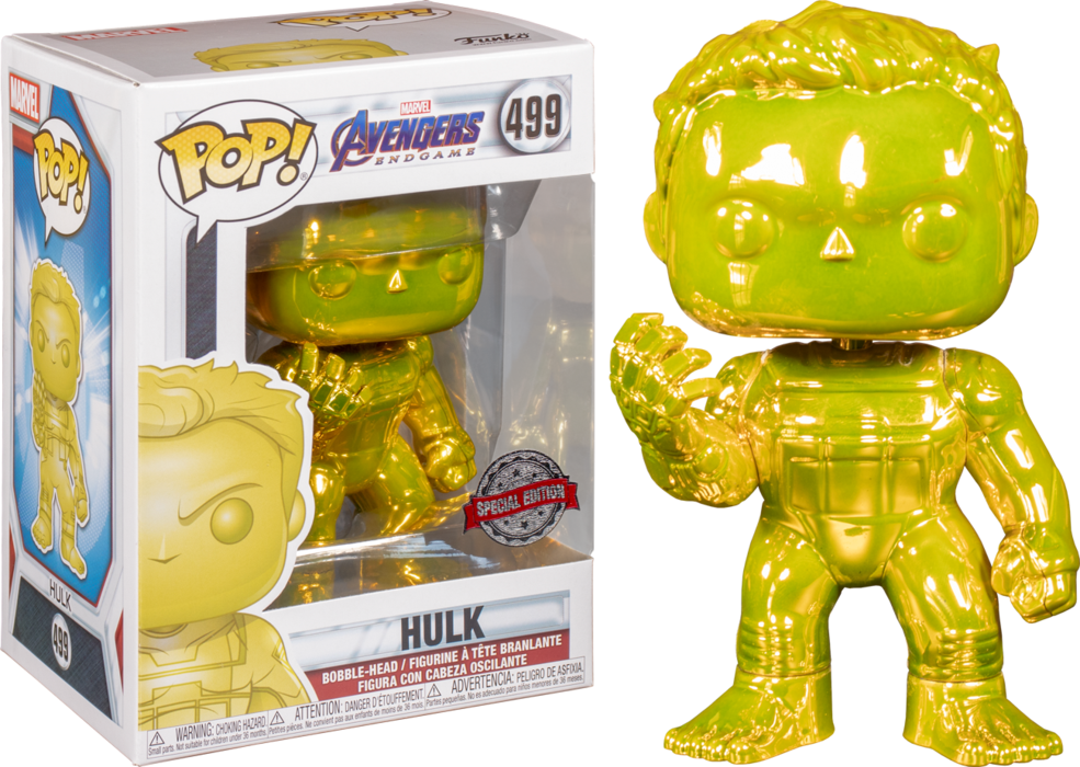 chrome hulk funko pop