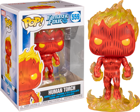 fantastic four funko pop