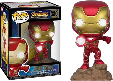 light up iron man funko pop