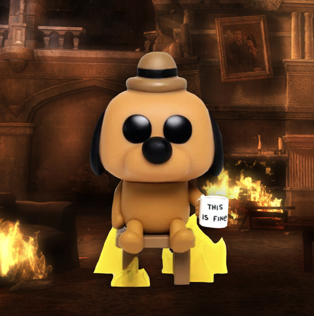 Meme Funko Pop! This is Fine Dog (Pre-Order) – Big Apple Collectibles