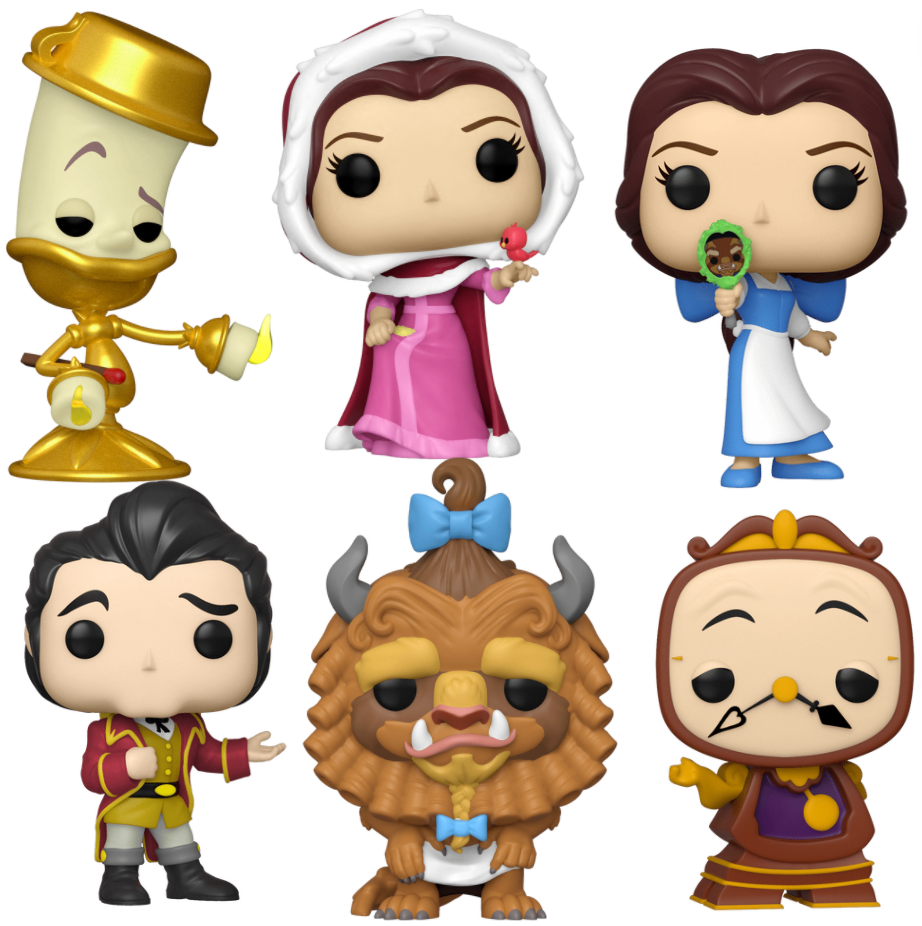 beauty and the beast 30th anniversary funko