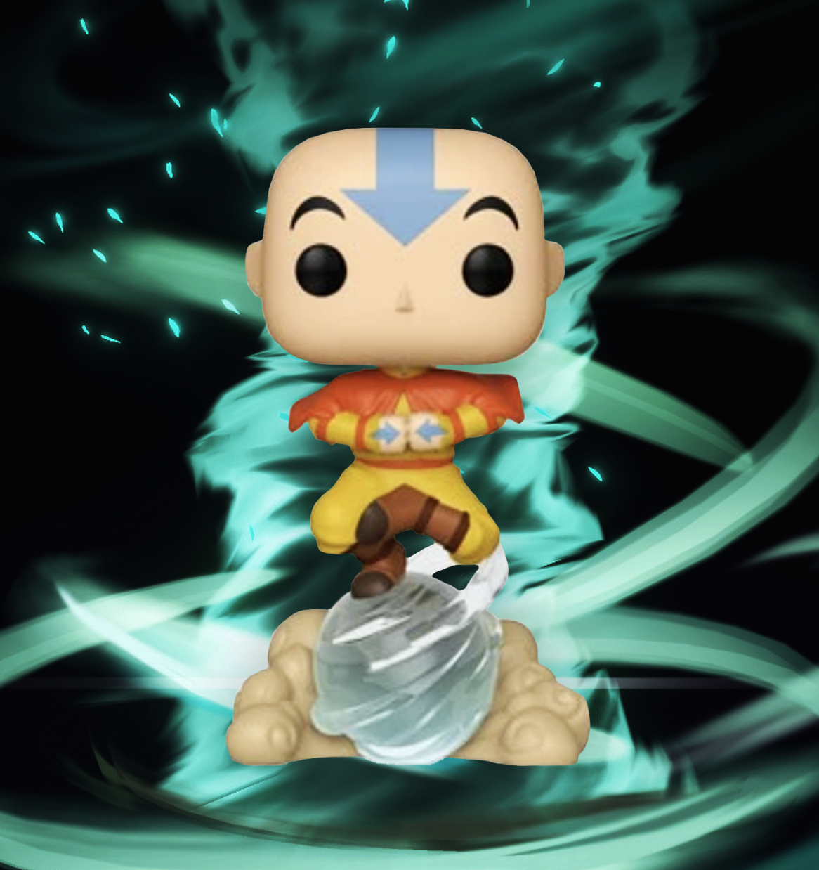 aang on air scooter funko pop