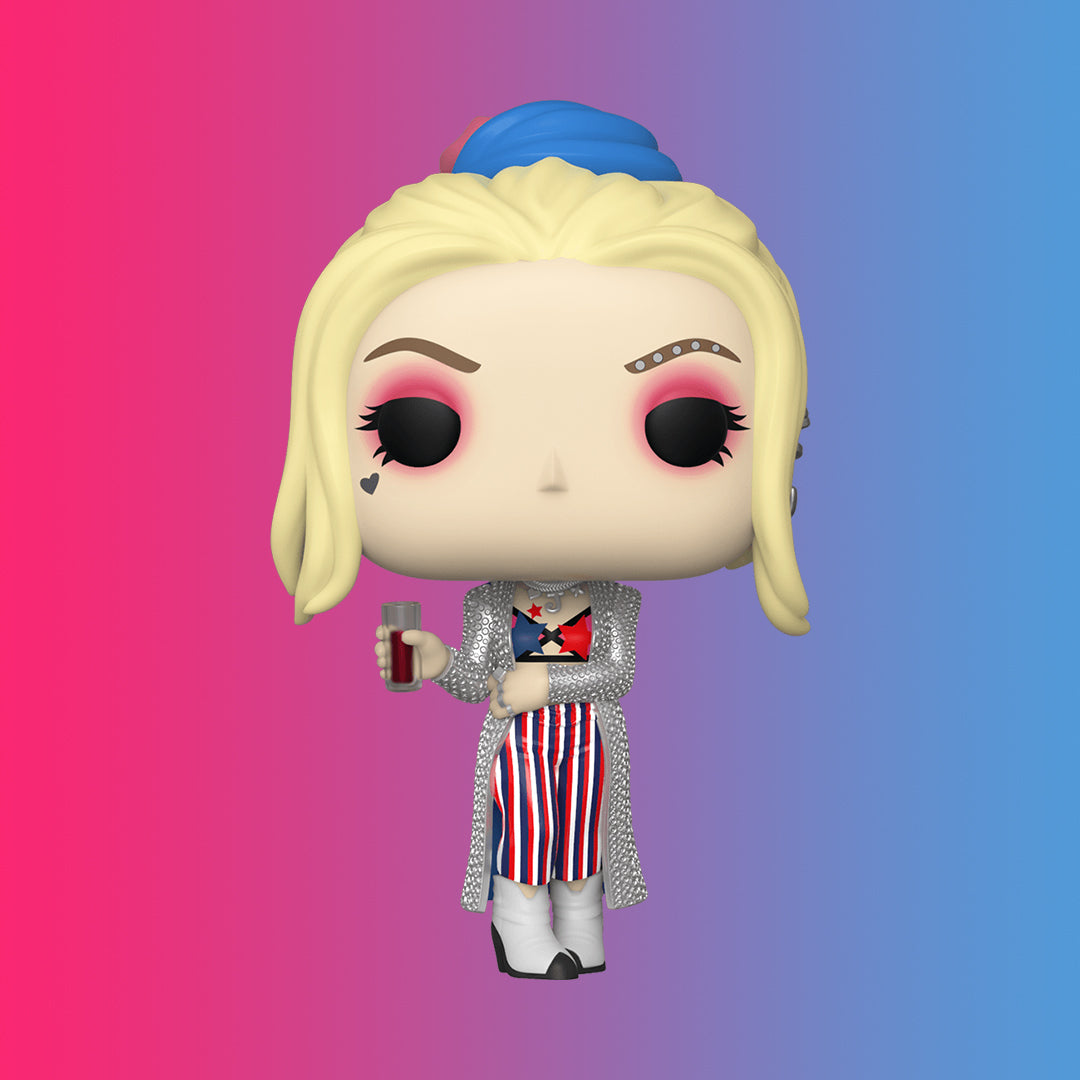 harley quinn black light funko