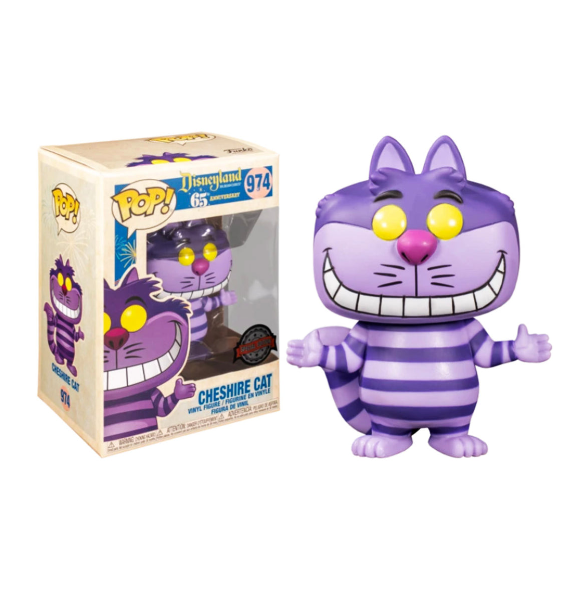 Disneyland 65th Anniversary Funko Pop! Cheshire Cat ...