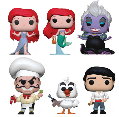 the little mermaid funko