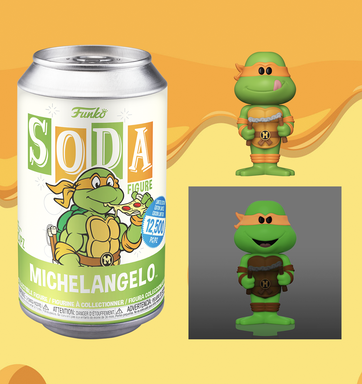 michelangelo funko soda